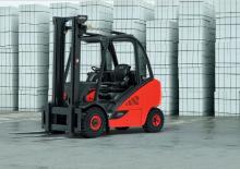 LPG-vorkheftrucks Linde H35 CNG 