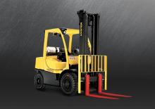 LPG-vorkheftrucks Hyster H4.5UT