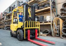 LPG-vorkheftrucks Hyster H60UT