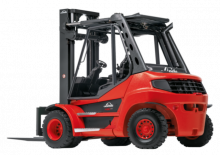 LPG-vorkheftrucks Linde H80/900T EVO 