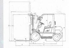 LPG-vorkheftrucks Patria PFG 25 T 2