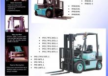 LPG-vorkheftrucks Patria PFG 35 THA