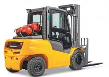 LPG-vorkheftrucks Jungheinrich TFG 540