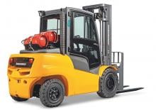 LPG-vorkheftrucks Jungheinrich TFG S50s