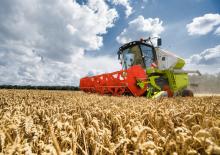 Combine maaidorsers Claas Avero 240