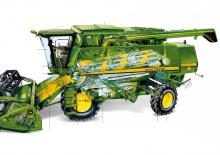 Combine maaidorsers John Deere C 670 HM