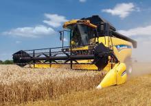 Combine maaidorsers New Holland CX 6090 Laterale