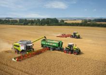 Combine maaidorsers Claas Lexion 7500 TerraTrac 