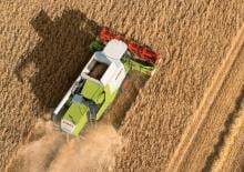Combine maaidorsers Claas Tucano 420