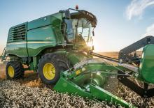 Combine maaidorsers John Deere W550