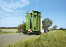 Maaiercombinatie - Schijf met kneuzer Krone EasyCut B 1000 CV 