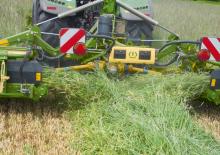 Maaiercombinatie - Schijf met kneuzer Krone EasyCut B 870 CV Collect