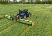 Maaiercombinatie - Schijf zonder kneuzer Krone EasyCut B 950 Collect