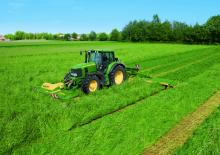 Maaiercombinatie - Schijf zonder kneuzer Krone EasyCut B 970