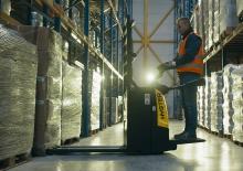Pallet Trucks Staande Bestuurder Platform Hyster P3.0S (BOB)
