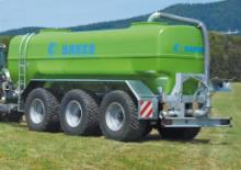 Mesttanks Bauer Irrigation Centrifugal tanker poly 260+ SF tridem axle