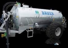 Mesttanks Bauer Irrigation Pump tanker P82 single axle