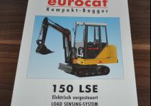 Mini-graafmachines Öswag 150 LSE eurocat