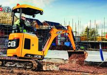 Mini-graafmachines JCB 16C-I