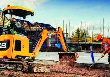 Mini-graafmachines JCB 16C-I