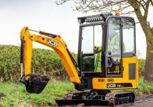 Mini-graafmachines JCB 19C-I EP