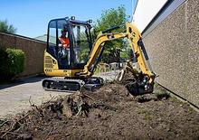 Mini-graafmachines Caterpillar 301.7D