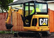 Mini-graafmachines Caterpillar 301.6C