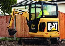 Mini-graafmachines Caterpillar 301.6C