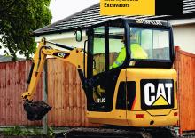 Mini-graafmachines Caterpillar 301.8C