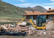 Mini-graafmachines Caterpillar 302 CR