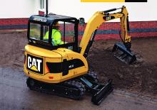 Mini-graafmachines Caterpillar 302.5C