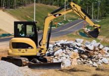 Mini-graafmachines Caterpillar 303.5D