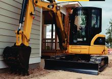 Mini-graafmachines Caterpillar 304C