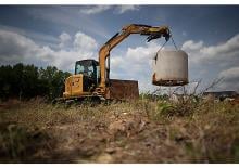 Mini-graafmachines Caterpillar 305 CR