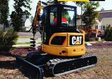 Mini-graafmachines Caterpillar 305C