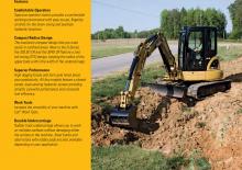 Mini-graafmachines Caterpillar 305D