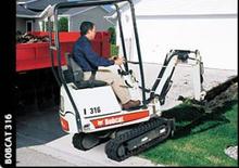 Mini-graafmachines Bobcat 316 D