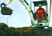 Mini-graafmachines Bobcat 321 K
