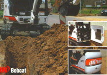 Mini-graafmachines Bobcat 322 G