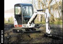 Mini-graafmachines Bobcat 323 K
