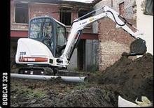 Mini-graafmachines Bobcat 328 G