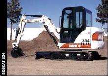Mini-graafmachines Bobcat 334 D