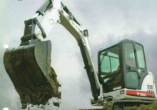 Mini-graafmachines Bobcat 335