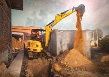 Mini-graafmachines JCB 35Z HD