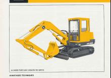 Mini-graafmachines John Deere Construction 50