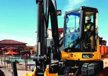 Mini-graafmachines John Deere Construction 50G