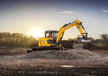 Mini-graafmachines JCB 50Z-2