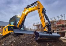 Mini-graafmachines JCB 50Z-I