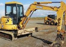 Mini-graafmachines John Deere Construction 50ZTS