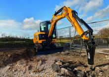 Mini-graafmachines JCB 51R-I